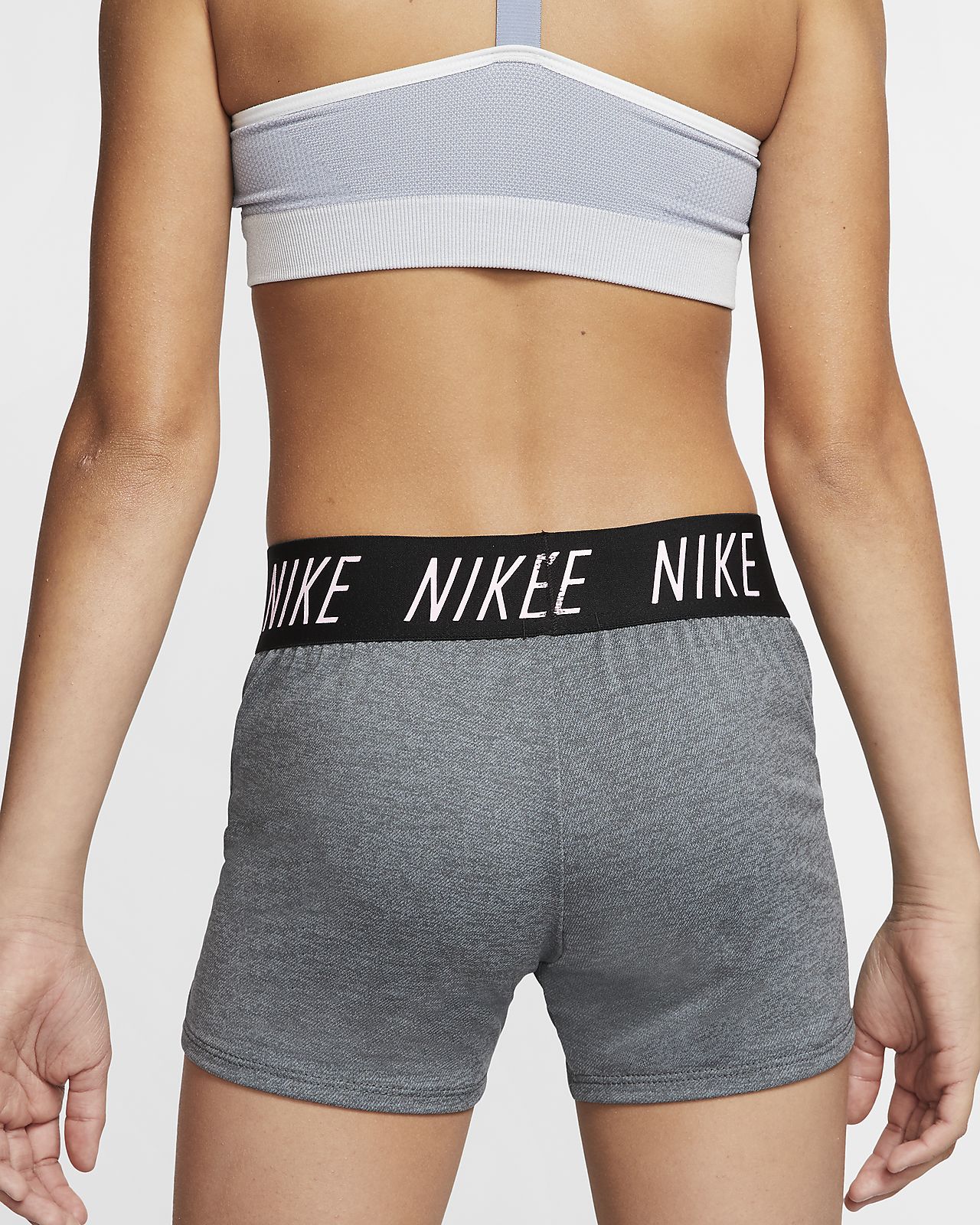 nike sweat shorts girls