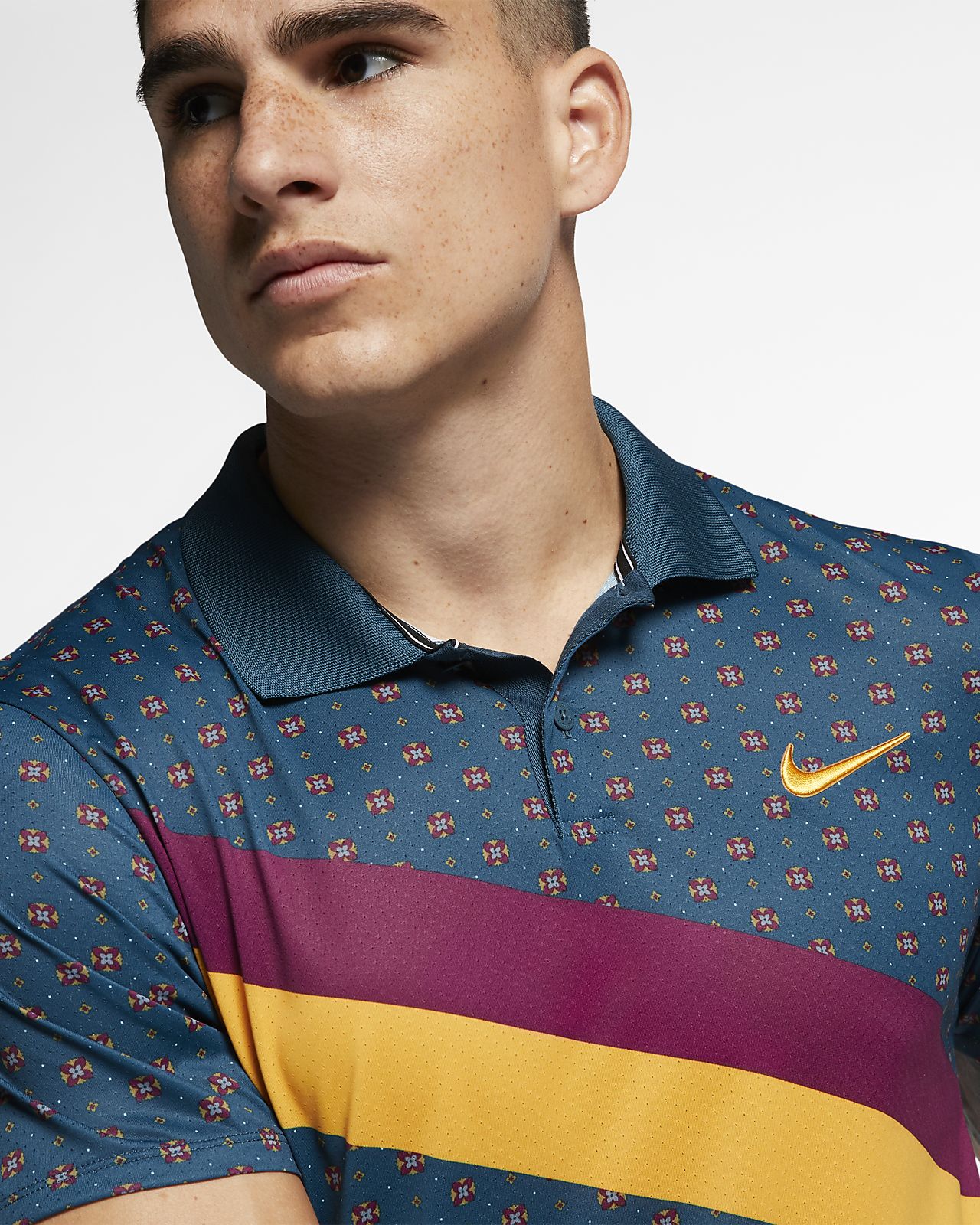 nike dri fit tennis polo