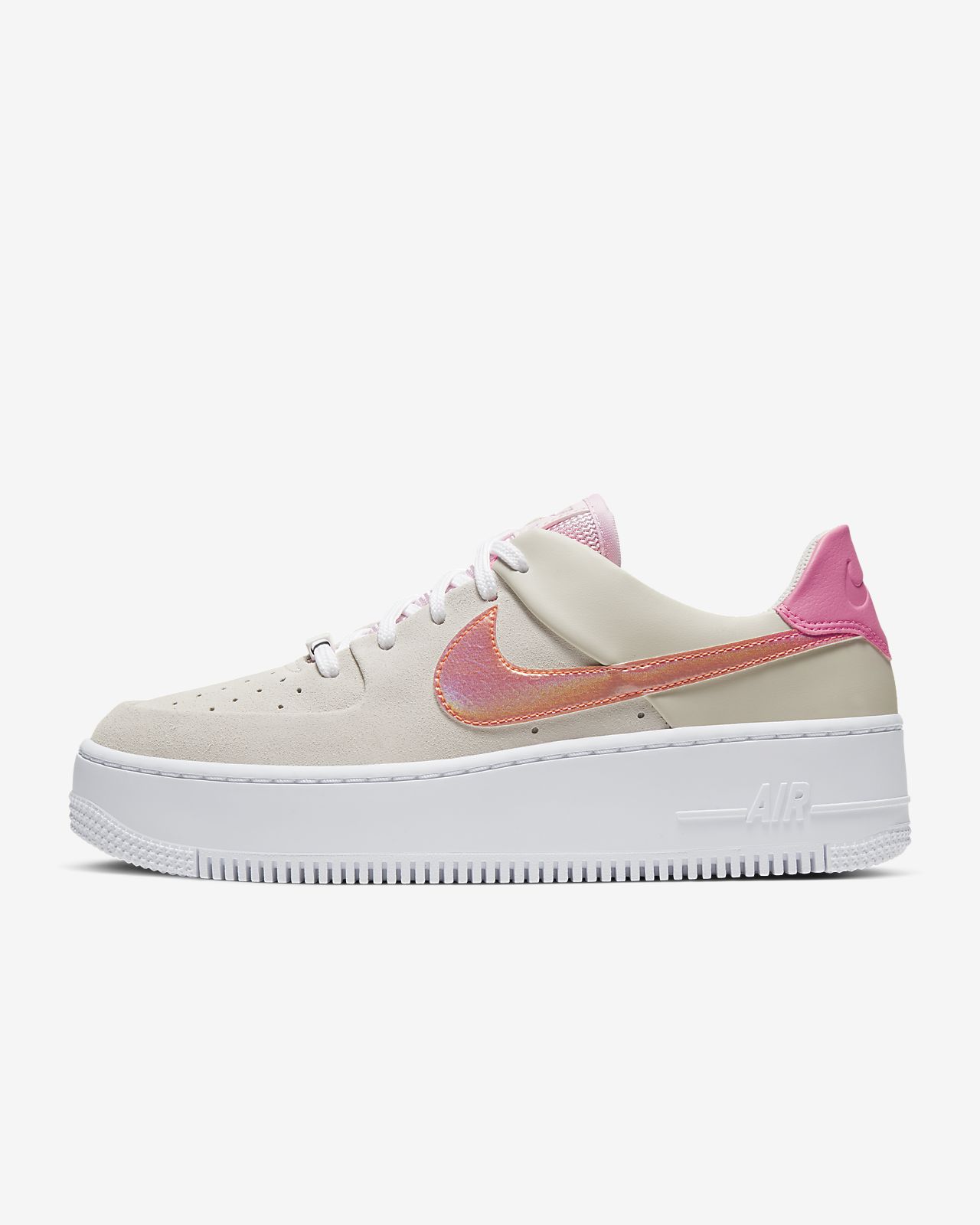 Nike Lunar Force 1 Low Heren Beige