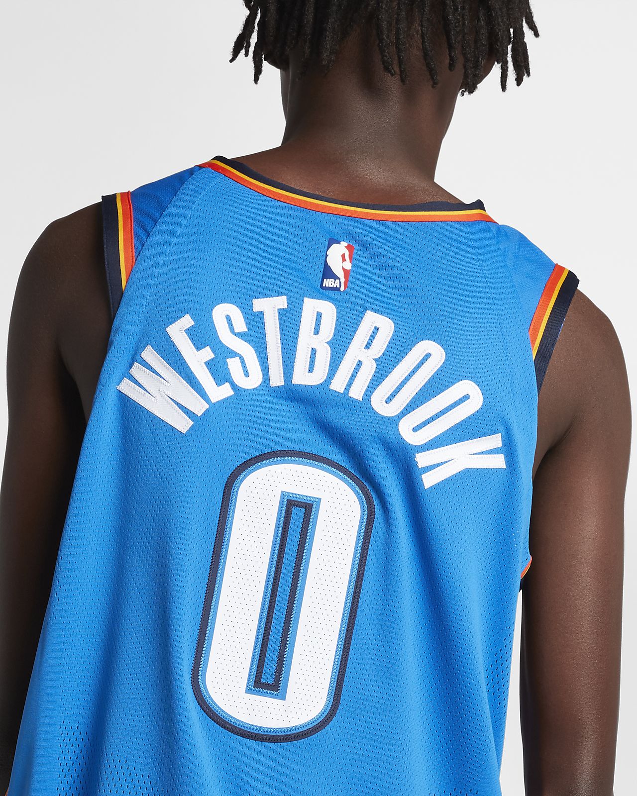 russell westbrook thunder jersey