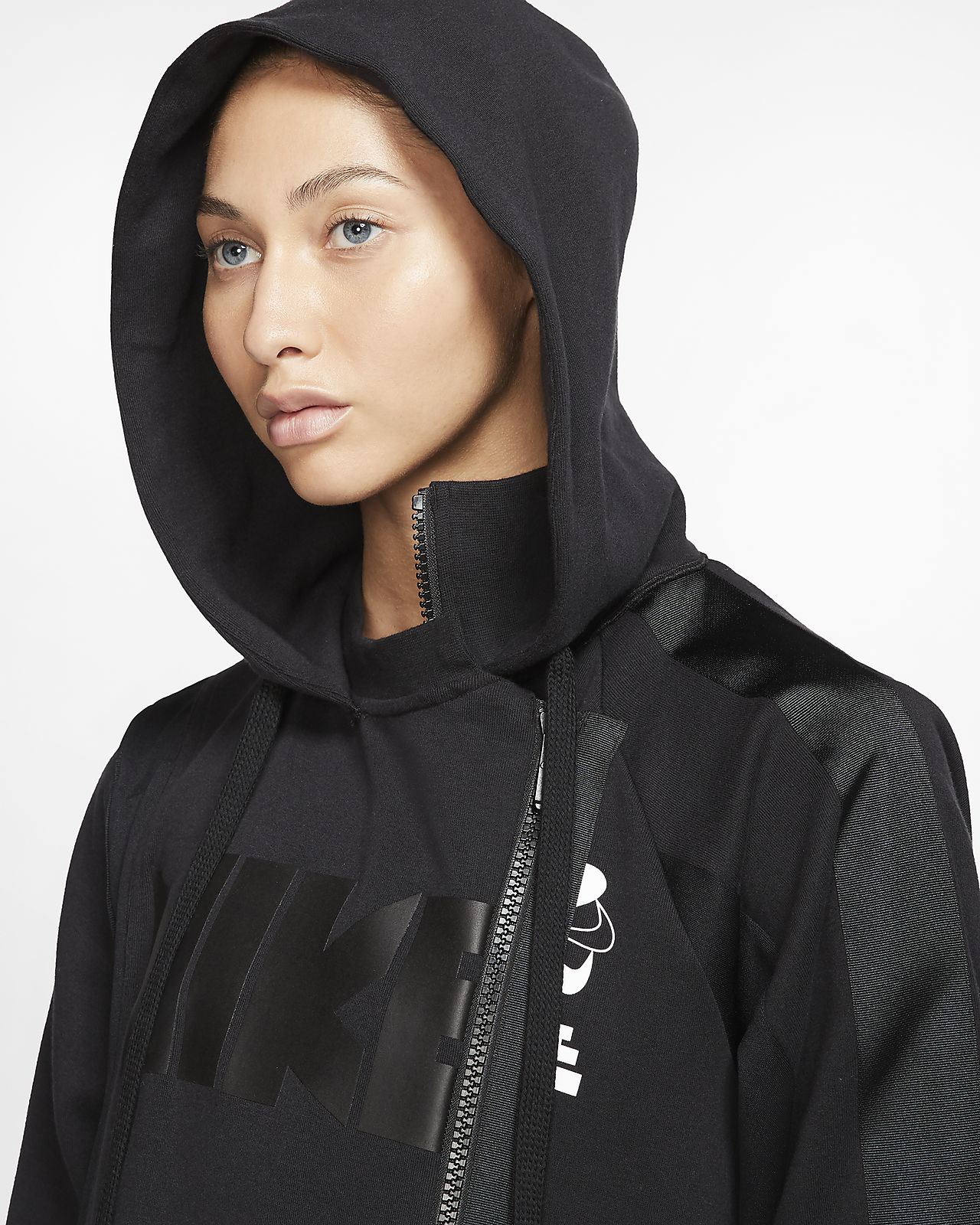 Nike x Sacai Damen Laufjacke mit Halbreißverschluss Nike x Sacai Damen Laufjacke mit Halbreißverschluss