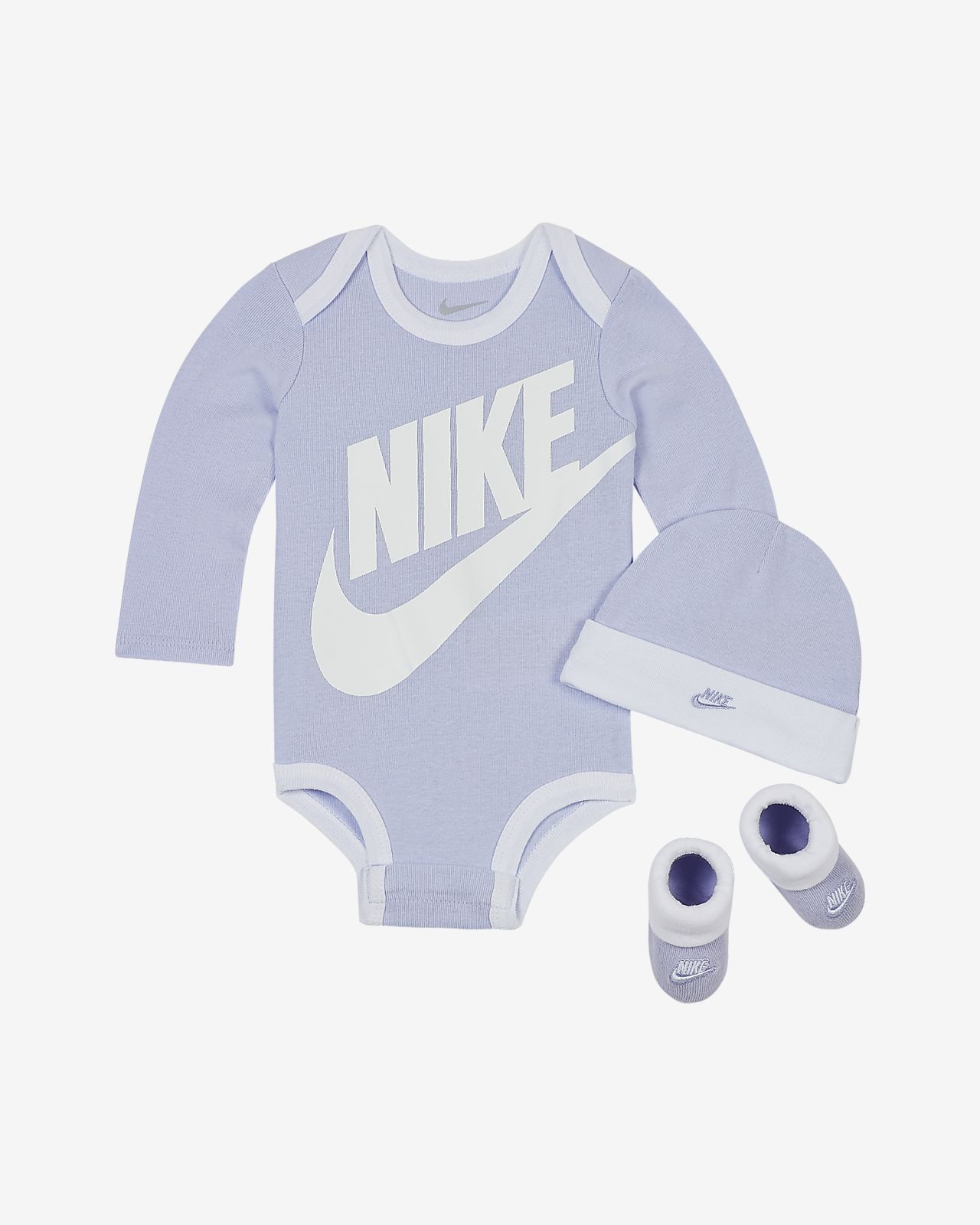 Nike Baby Bodysuit, Hat and Booties Set. Nike.com