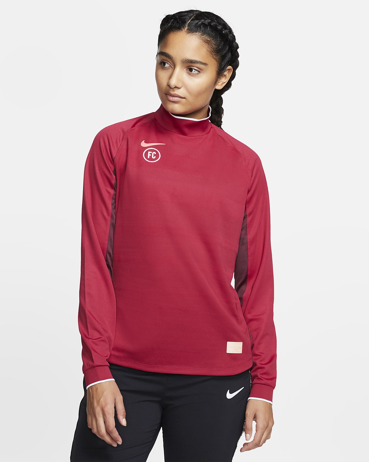 t shirt manche longue nike fc