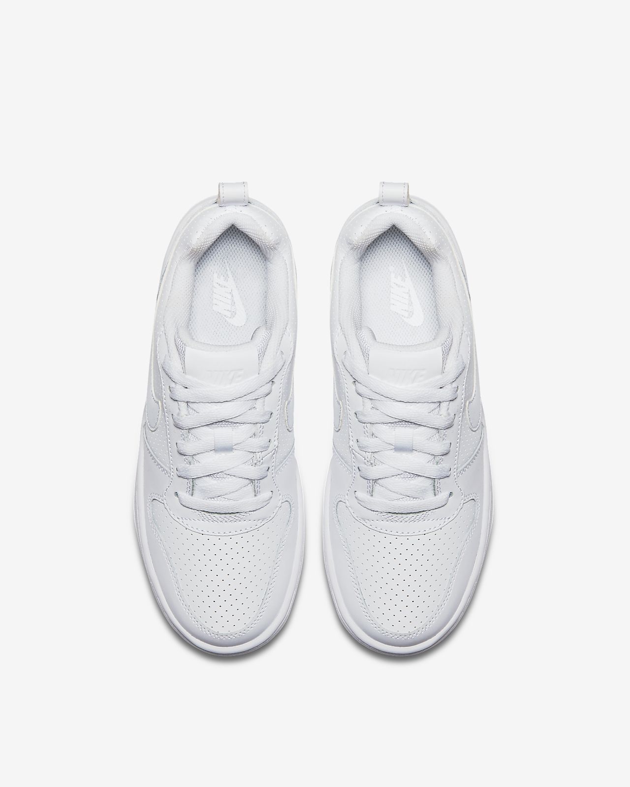 tenis de moda nike tenis court borough negro blanco mujer tenis de moda nike tenis court borough negro blanco mujer