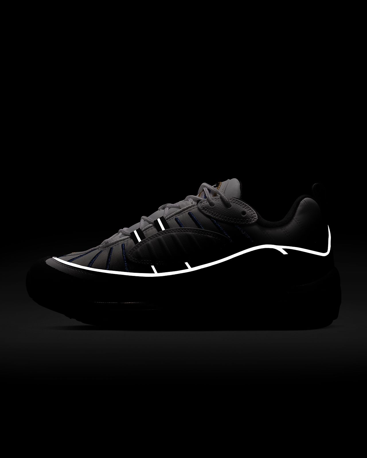 Nike Air Max 98 Premium Women's Shoe. Nike Air Max 98 PRM (W) Black CI1901 023