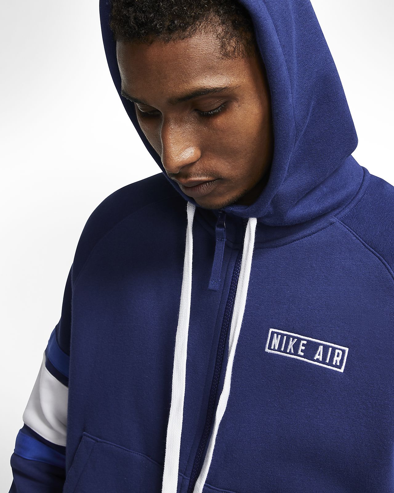 Nike Air Fleece Hoodie mit durchgehendem Reißverschluss für Nike Air Fleece Hoodie mit durchgehendem Reißverschluss für