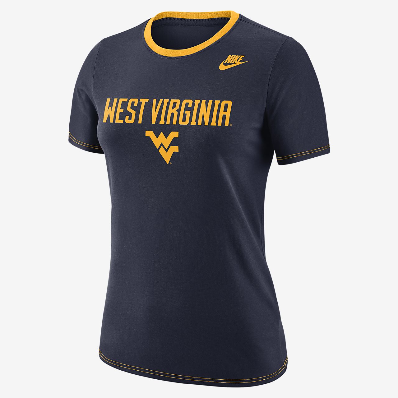 Nike College Dri FIT (West Virginia) Women's T Shirt Nike College Dri FIT (West Virginia) Women's T Shirt