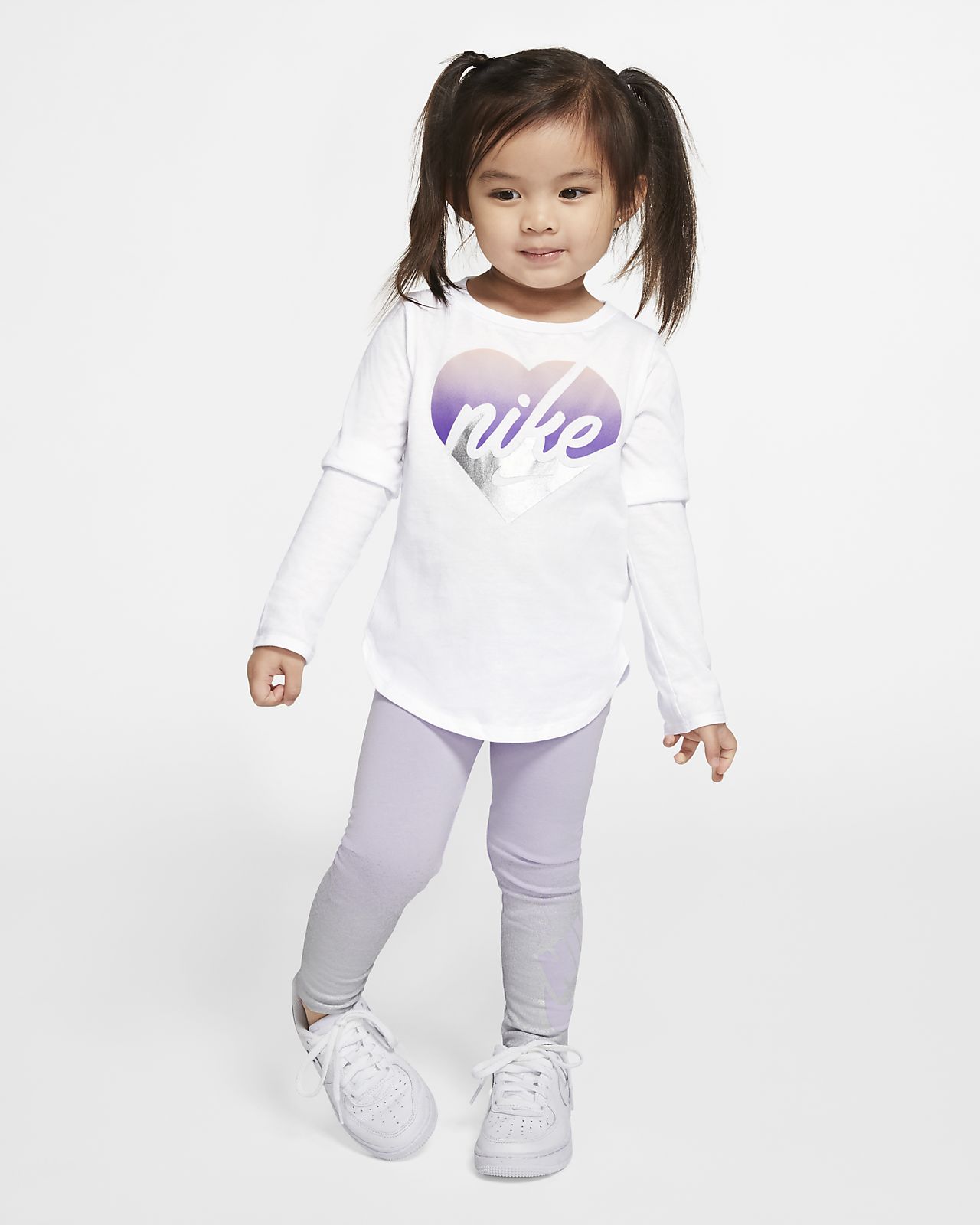 purple toddler nike shirt