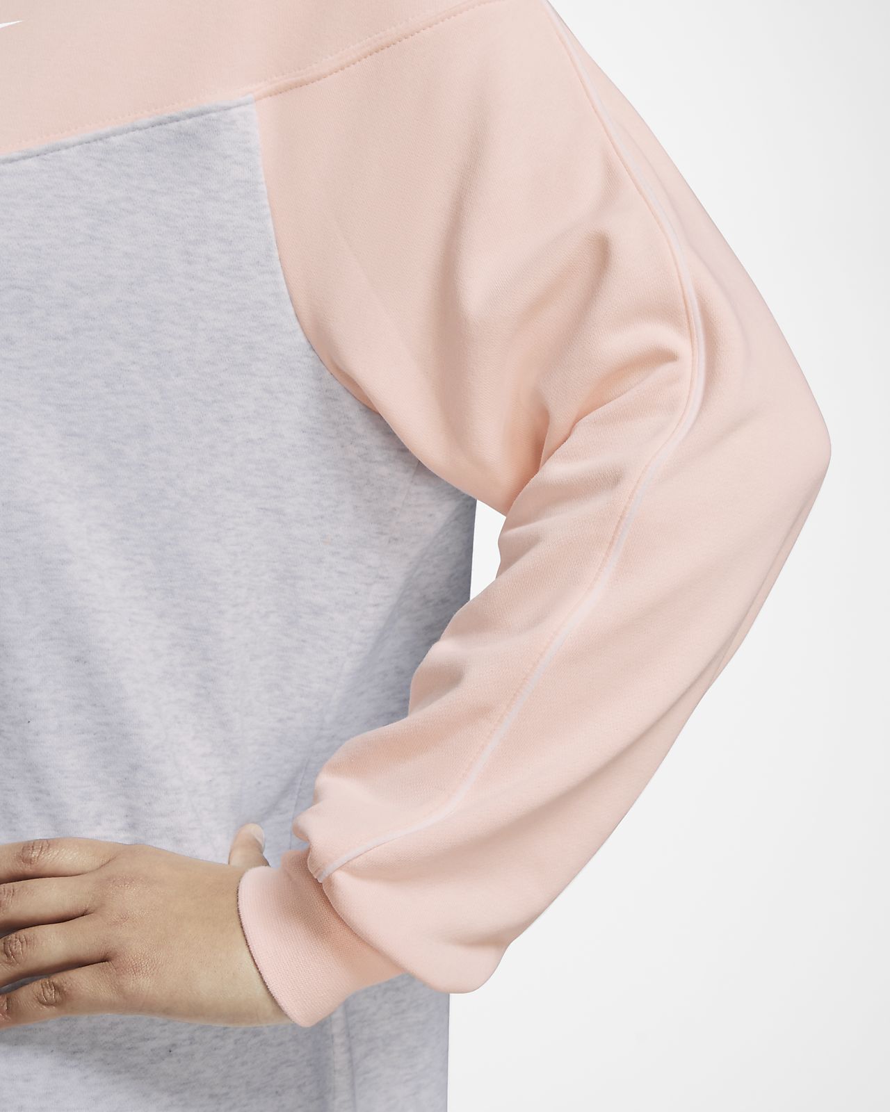Nike Sweat à capuche Femme Nike Sportswear Heritage (rosa Nike Sweat à capuche Femme Nike Sportswear Heritage (rosa