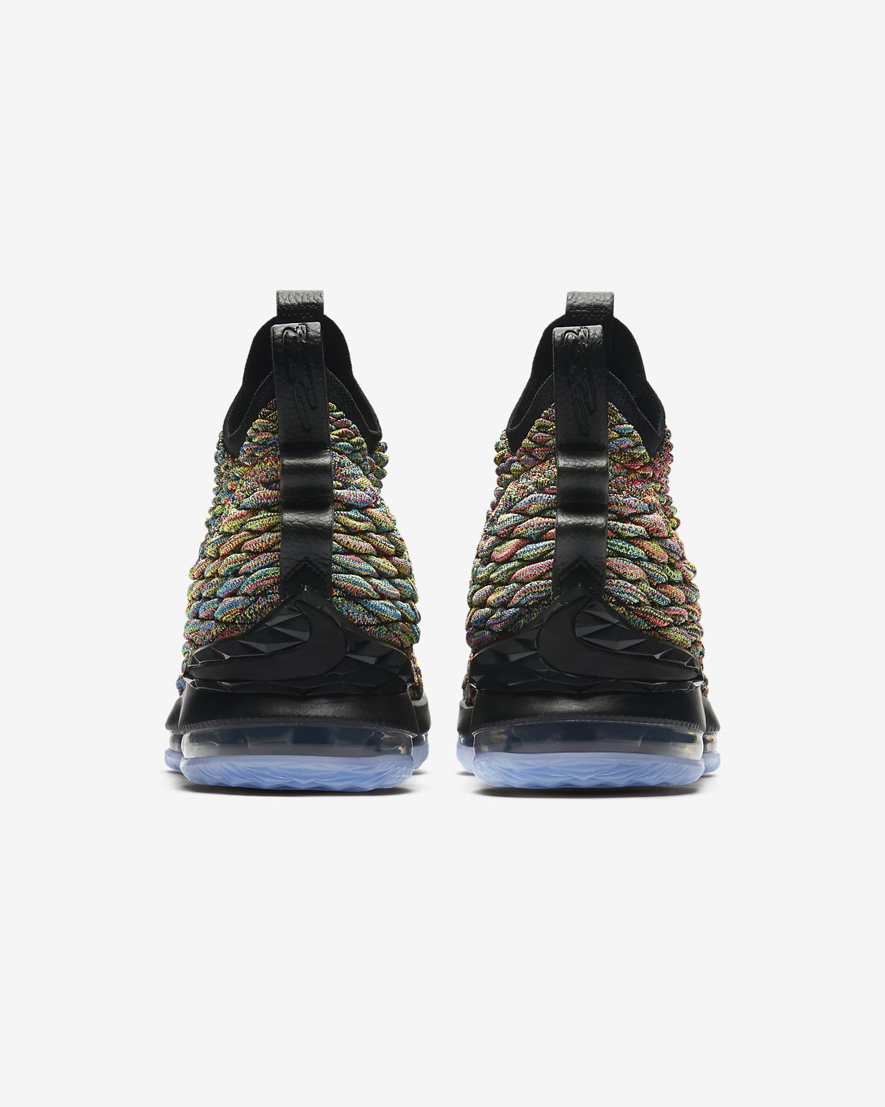 nike lebron 15 multicolor men's basketball shoe