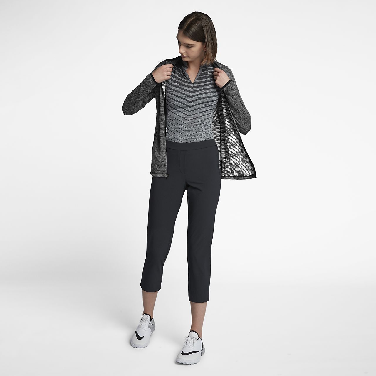 nike dry women's golf jacket