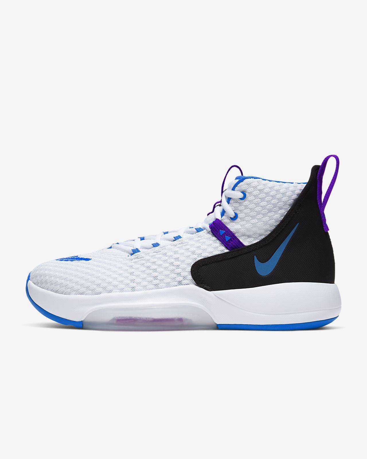 nike zoom rize basketball shoes purple