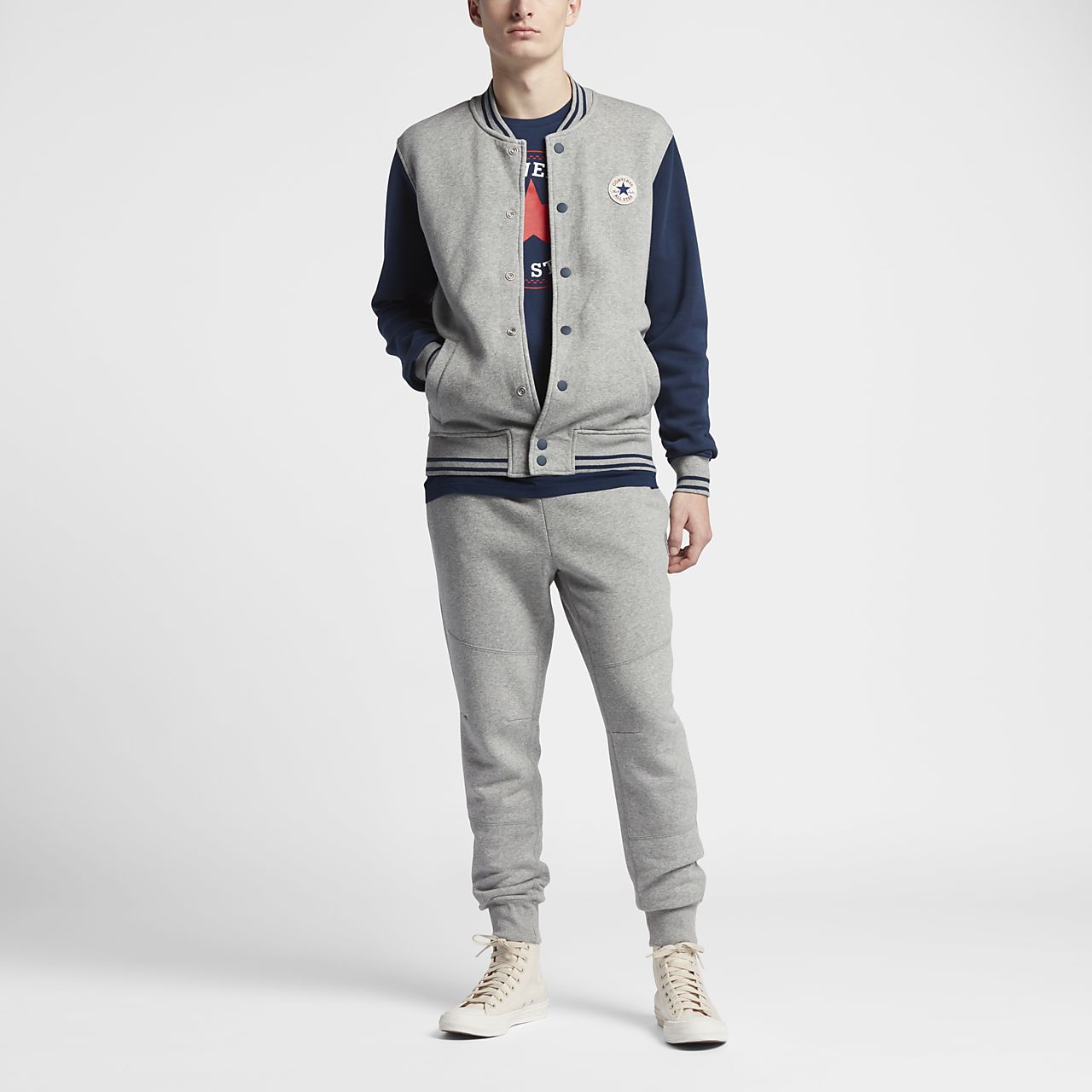 converse chuck patch snap baseball