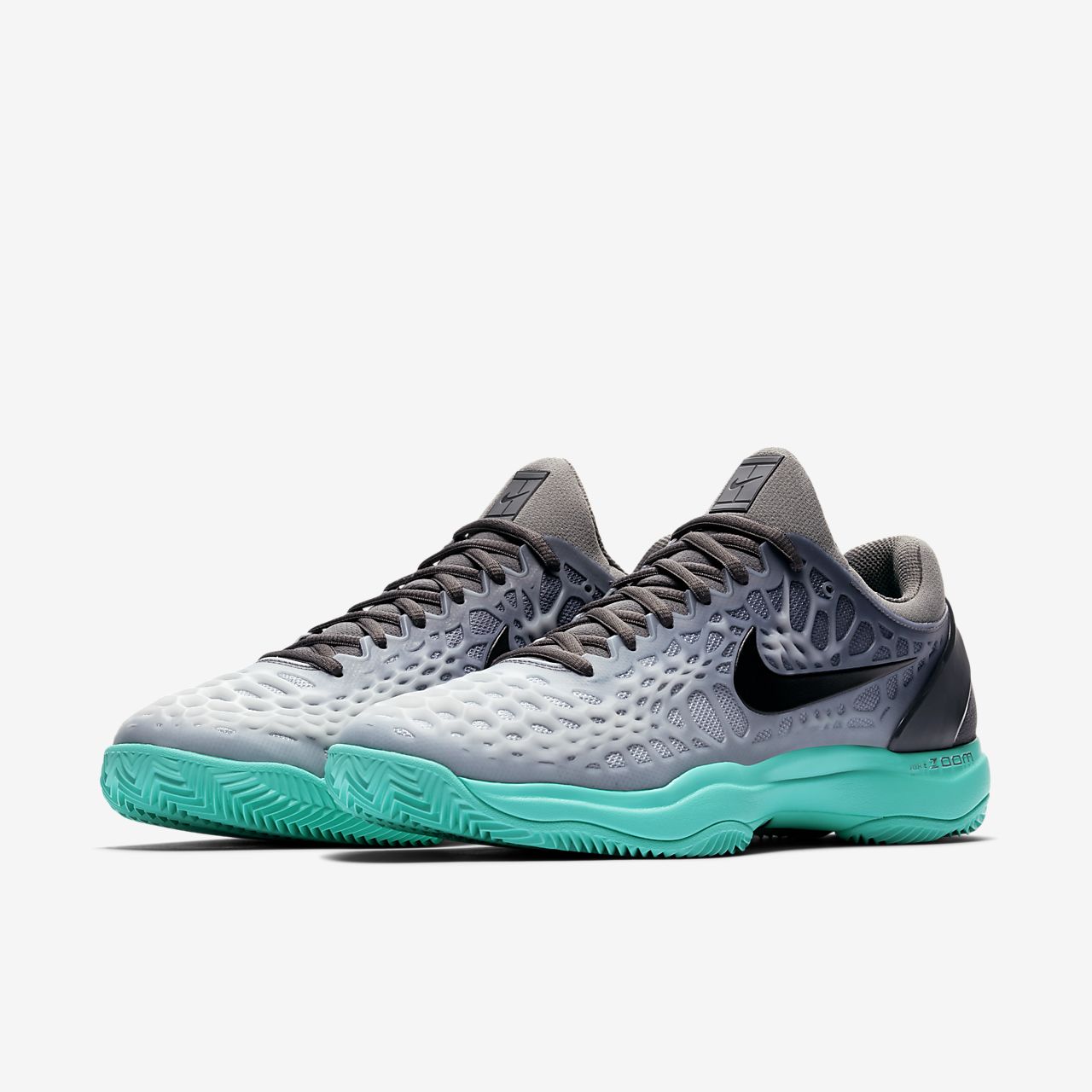 Nike Zoom Cage 3 Clay Men's Tennis Shoes White/Black uJ1808A Nike Zoom Cage 3 Clay Men's Tennis Shoes White/Black uJ1808A