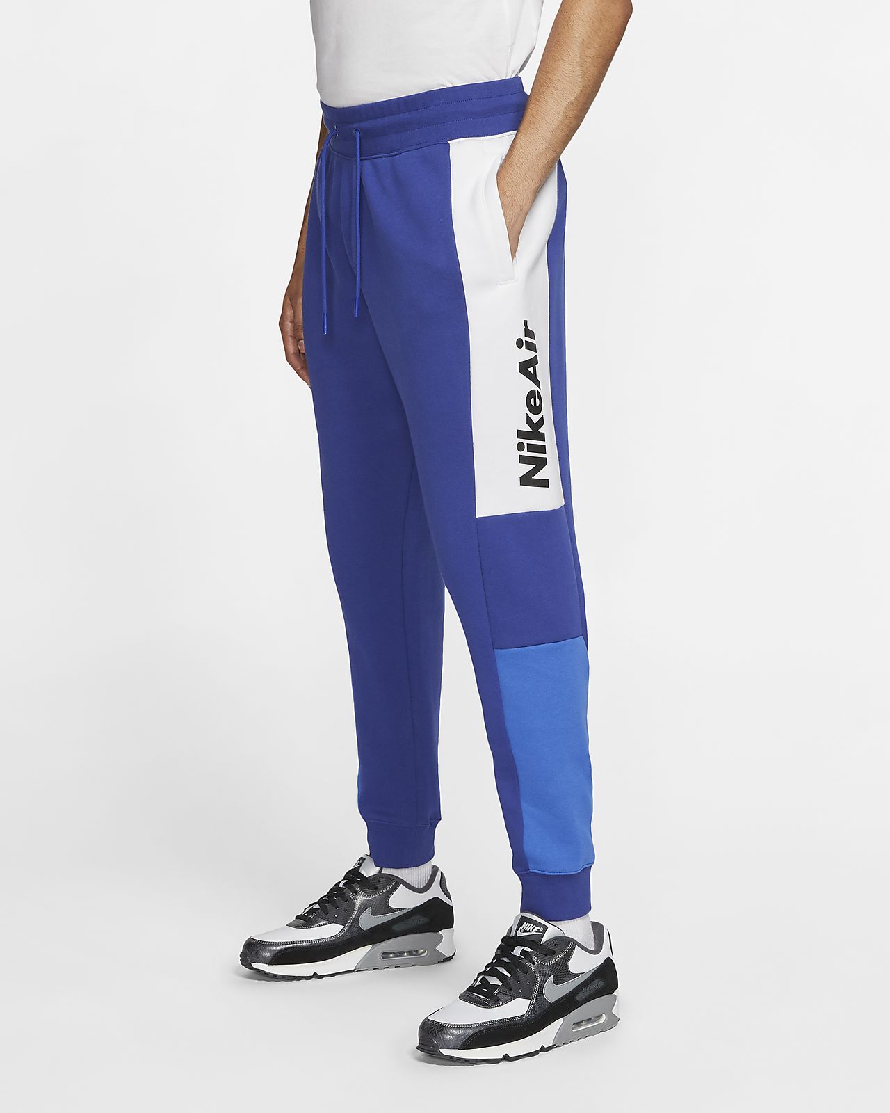 nike air men's fleece trousers