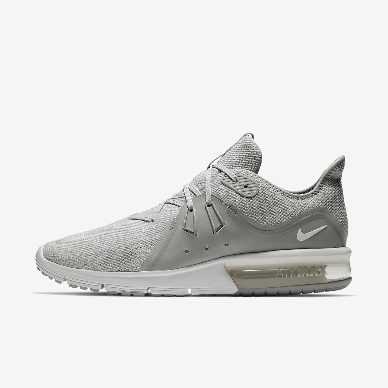 nike air silver nere