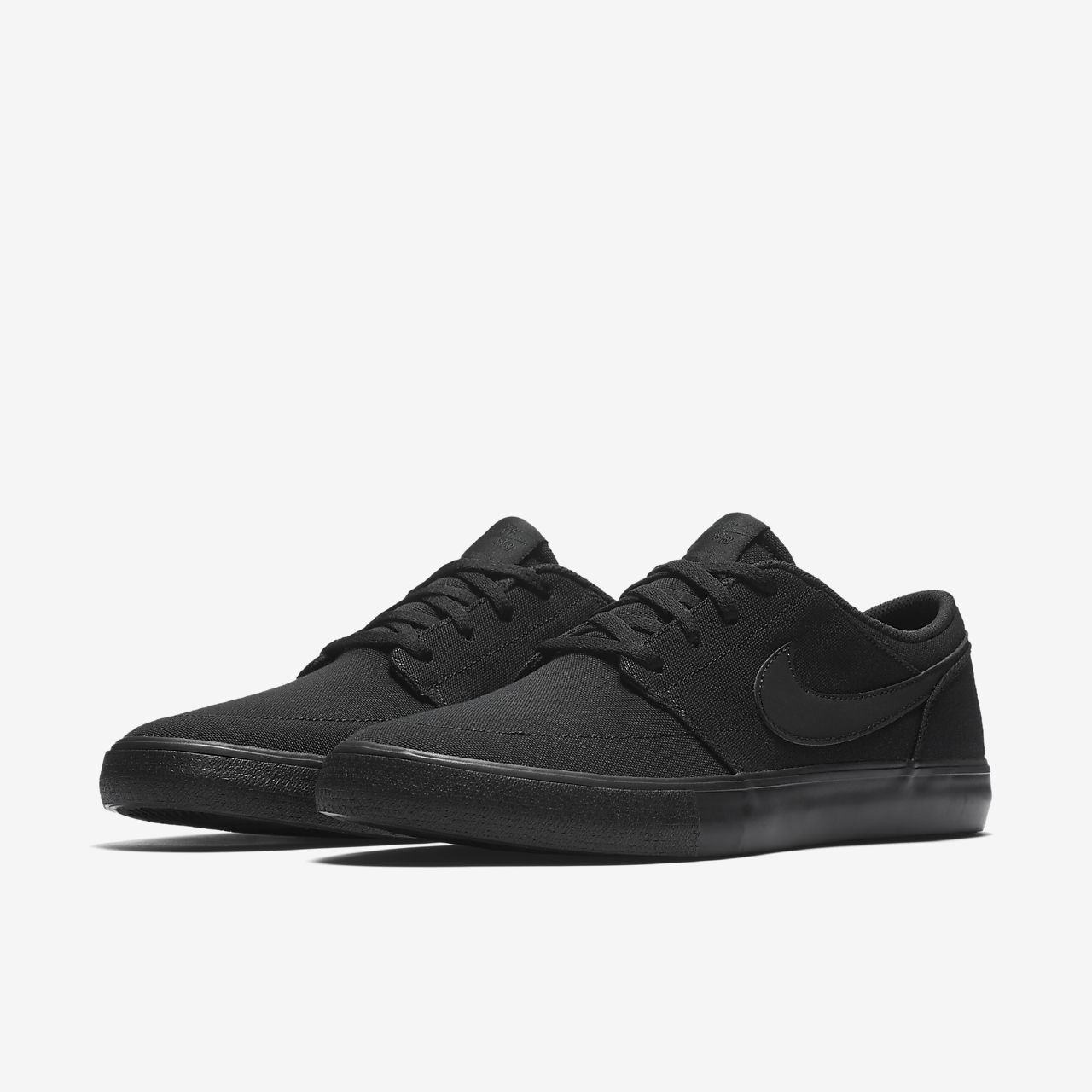 Nike SB Solarsoft Portmore 2 Skate Shoe. Nike AU NIKE SB Check Herren Skateboard Sneaker Schwarz, G | real