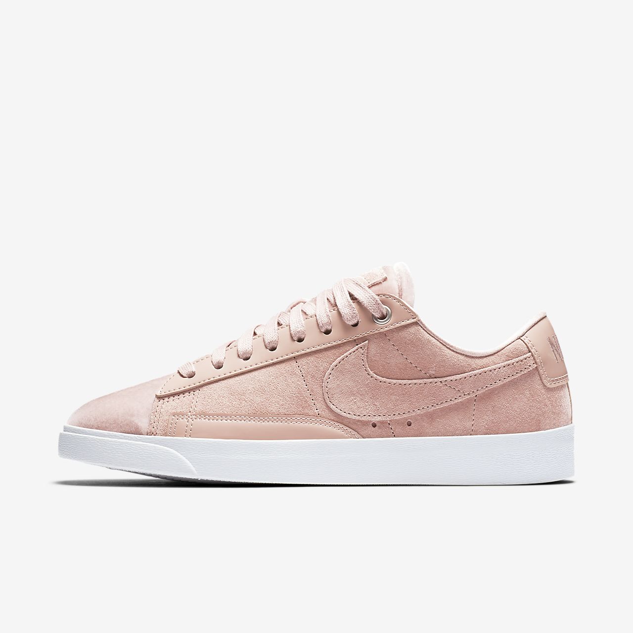 nike blazer basse femme rose