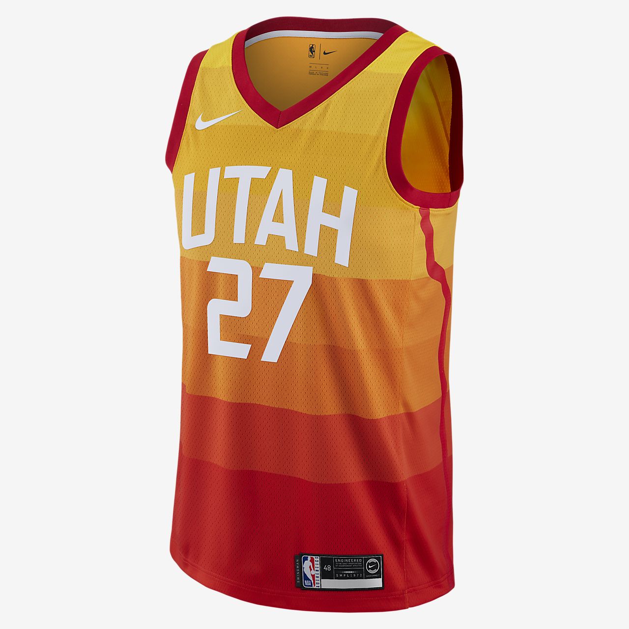 Rudy Gobert City Edition Swingman (Utah Jazz) Men's Nike NBA Connected Jersey