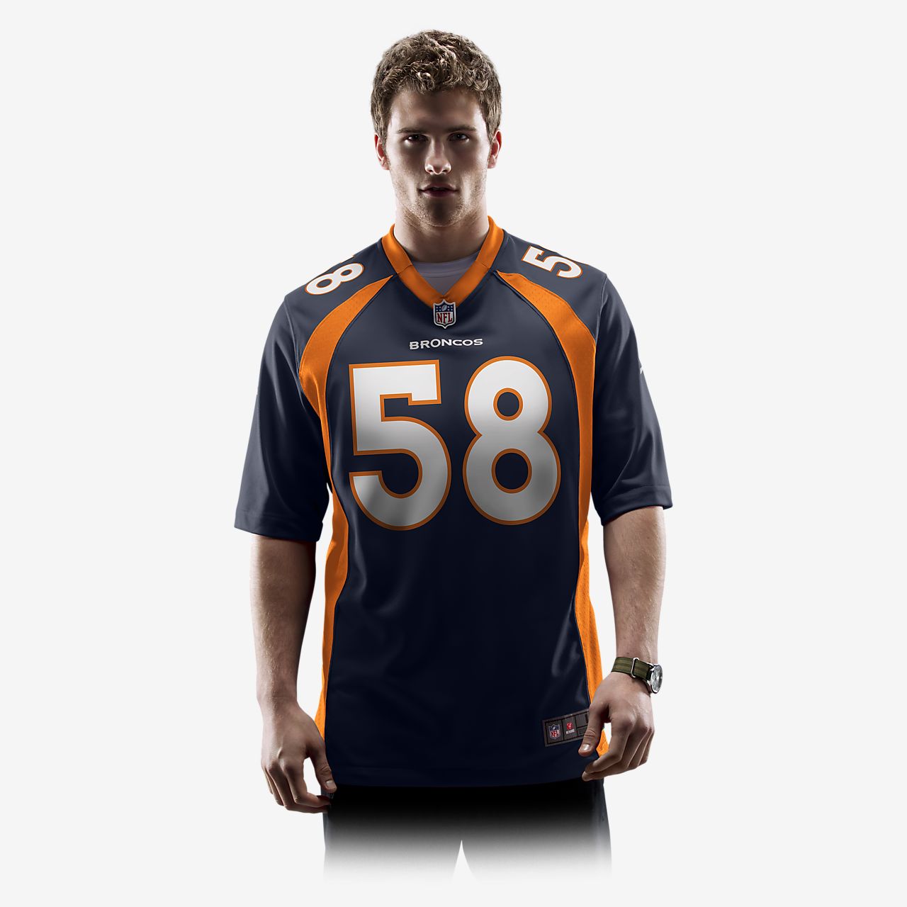 nfl game jersey fit