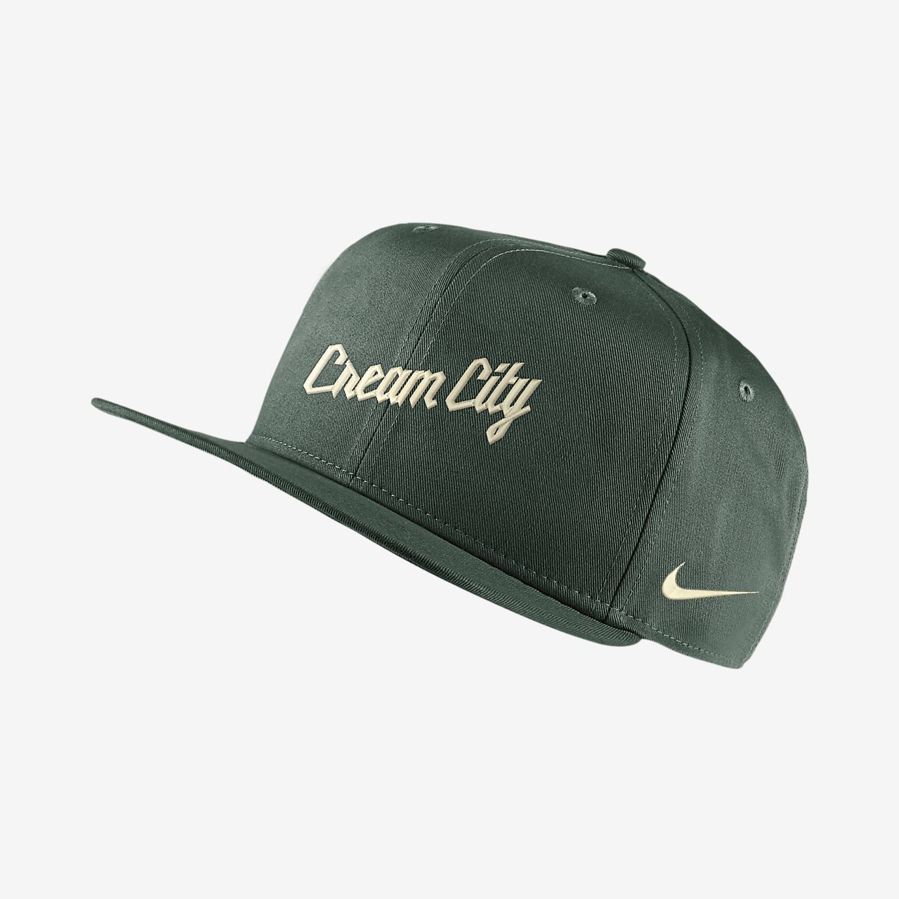 cream nike cap