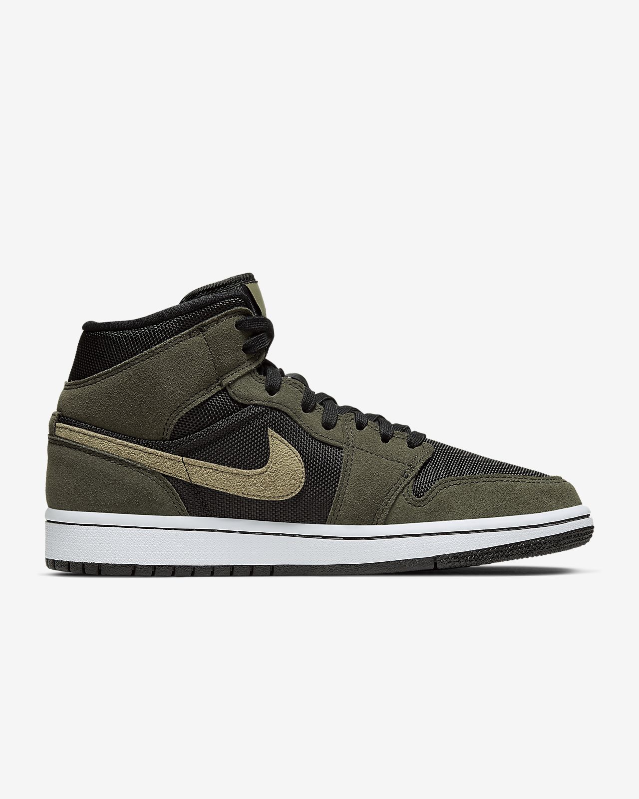nike jordan black & brown air jordan 1 mid trainers youth nike jordan black & brown air jordan 1 mid trainers youth
