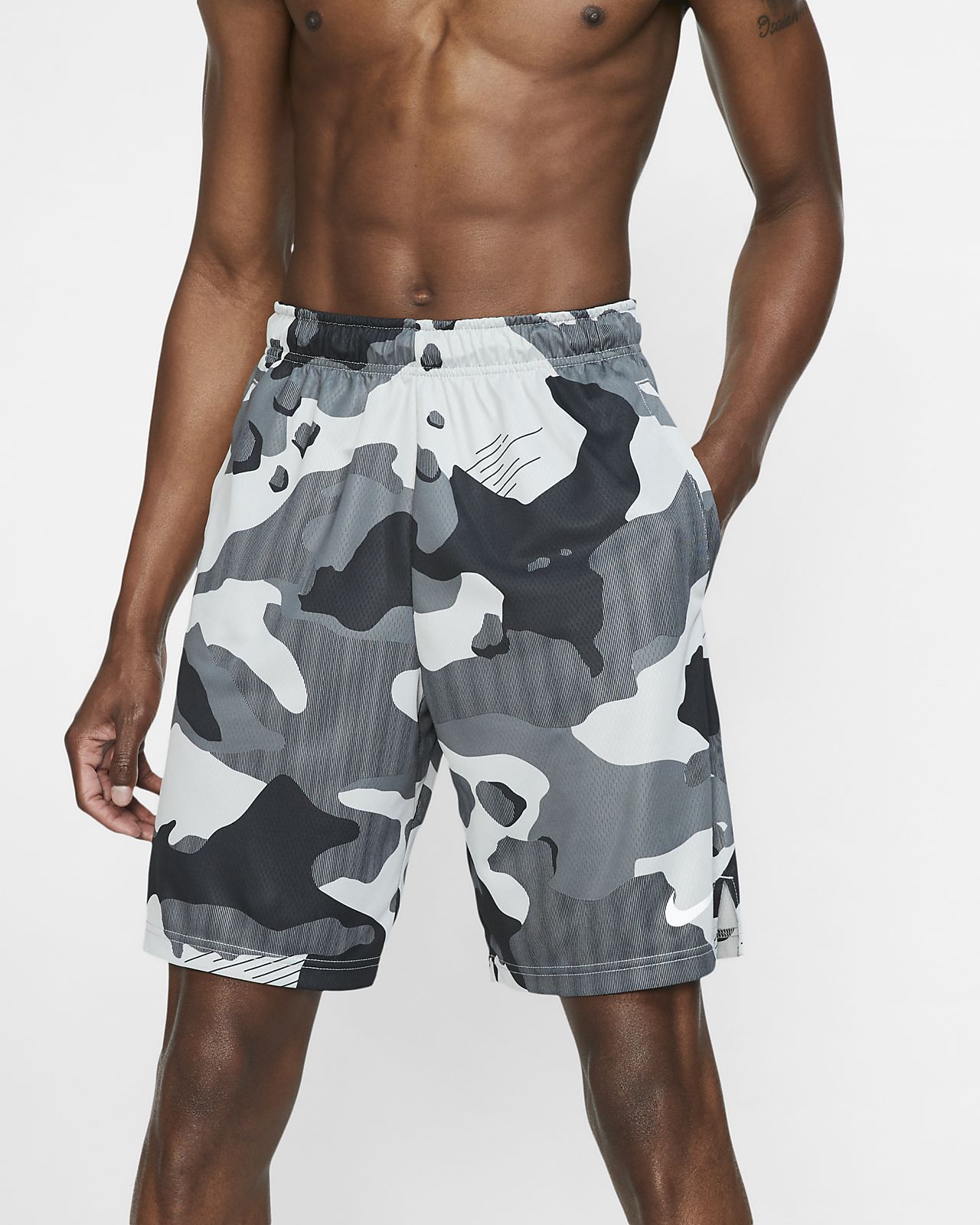 nike dri fit camo joggers