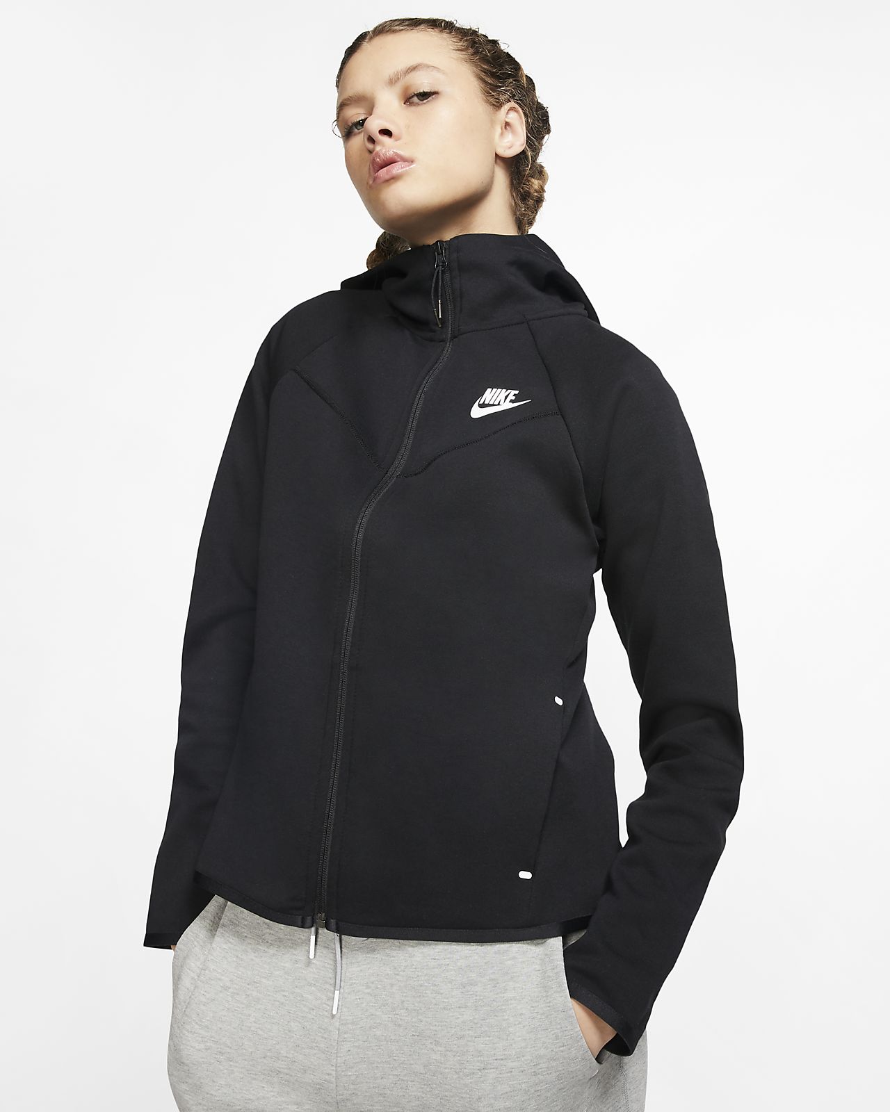Nike Sportswear Windrunner Tech Fleece Women&#39;s Full-Zip Hoodie. 0