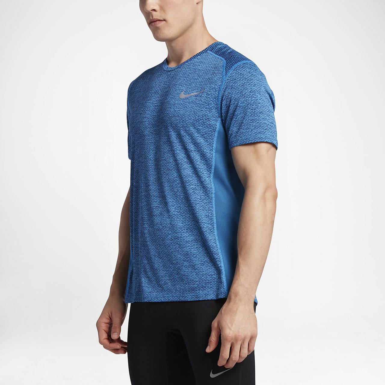 Nike Breathe Miler Cool Men's Short-Sleeve Running Top. Nike IN
