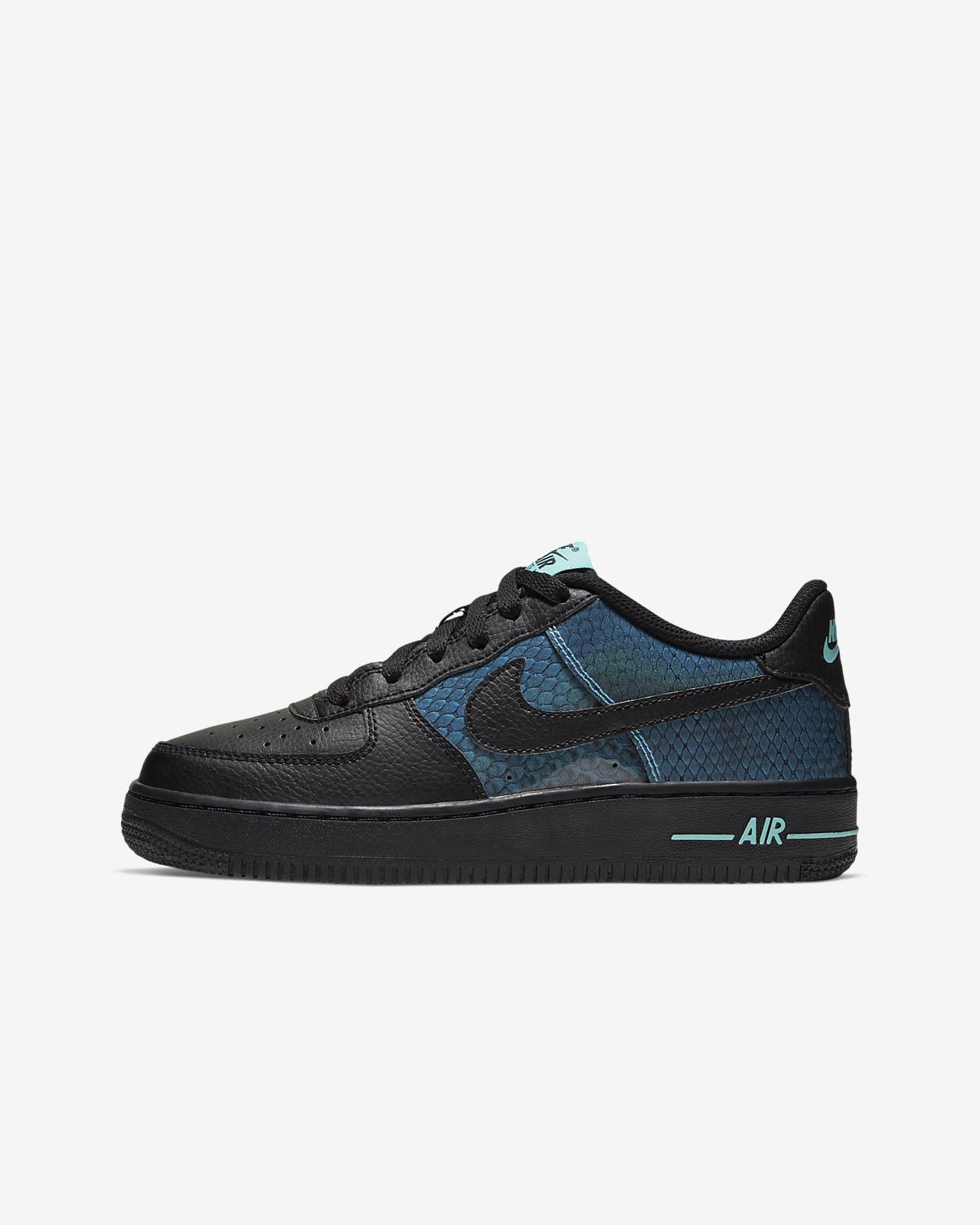 Nike Air Force 1 SE sko til store børn. Nike DK Nike Infant Air Force 1 Low Black • Se priser (2 butikker) »
