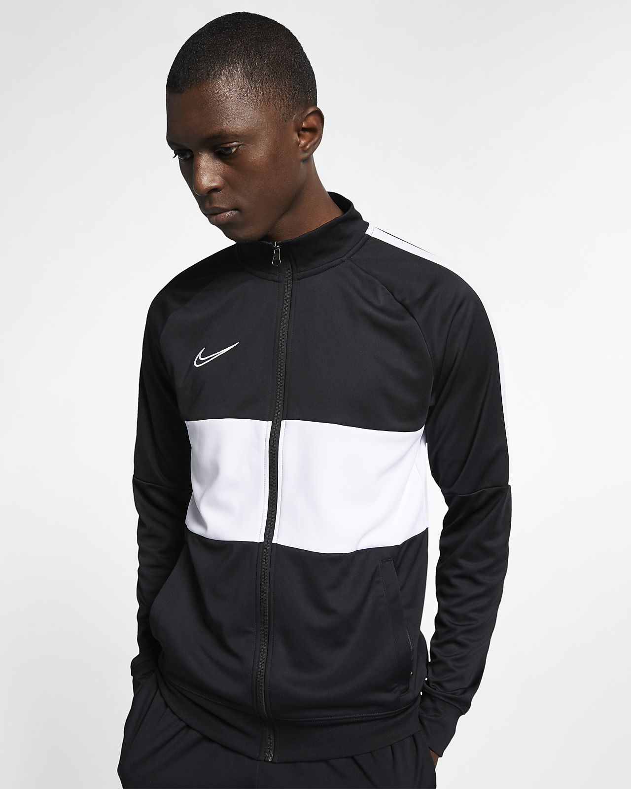 nike dri fit black jacket