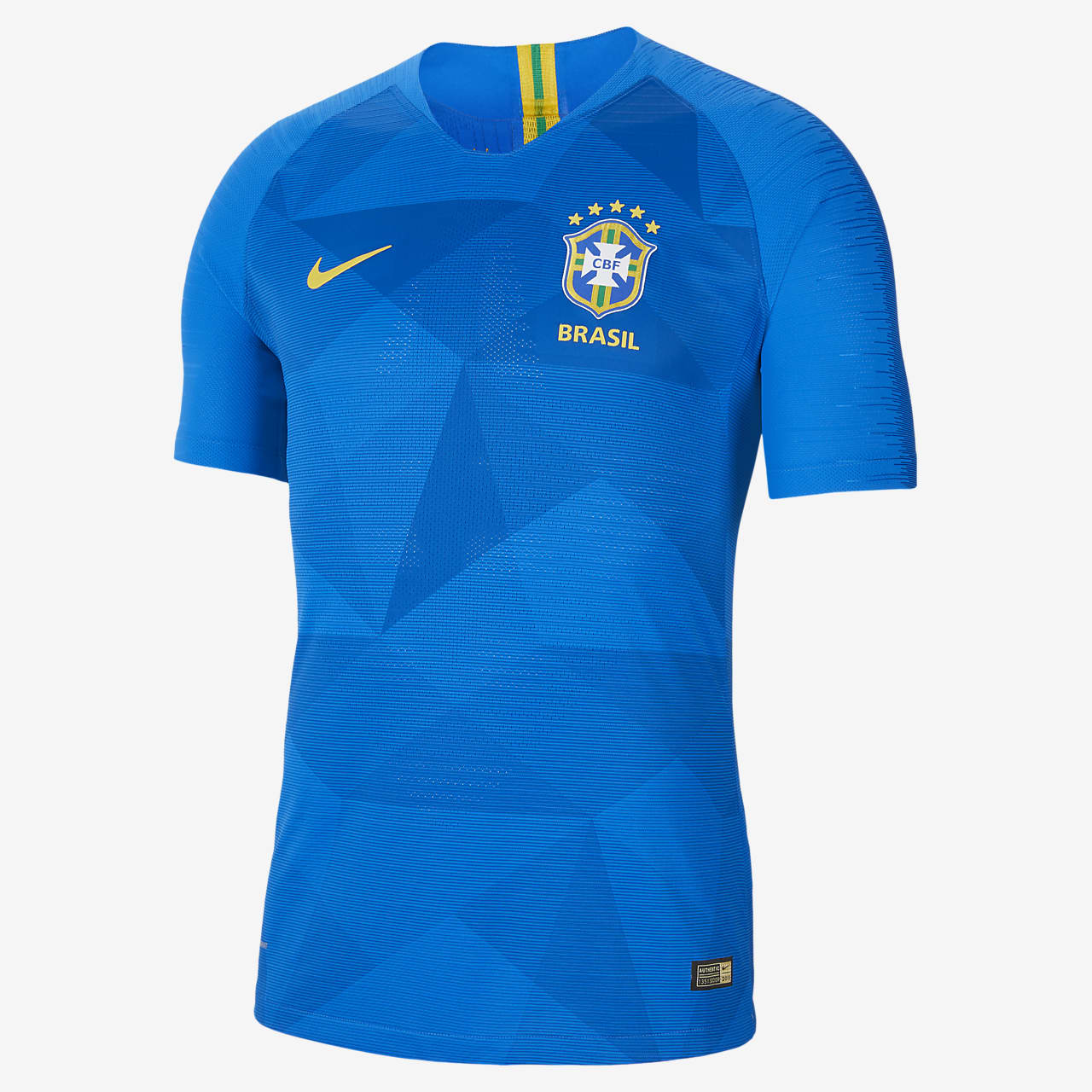 Camiseta de fútbol de visitante para hombre Vapor Match Brasil CBF ...