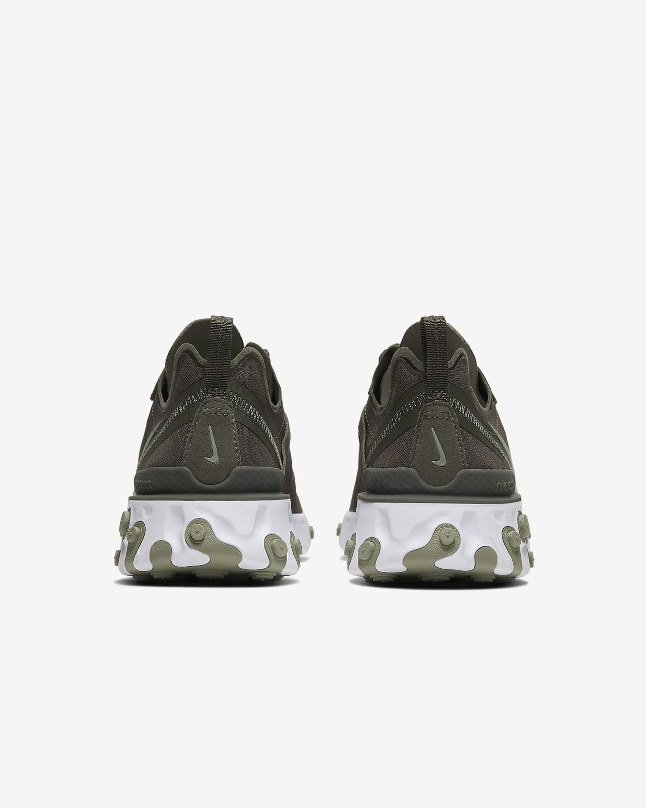 nike khaki react element 55 trainers nike khaki react element 55 trainers