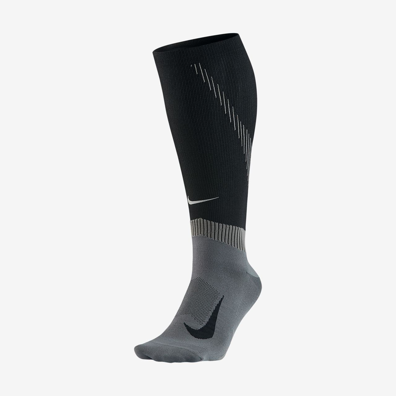 nike elite over the calf running socks