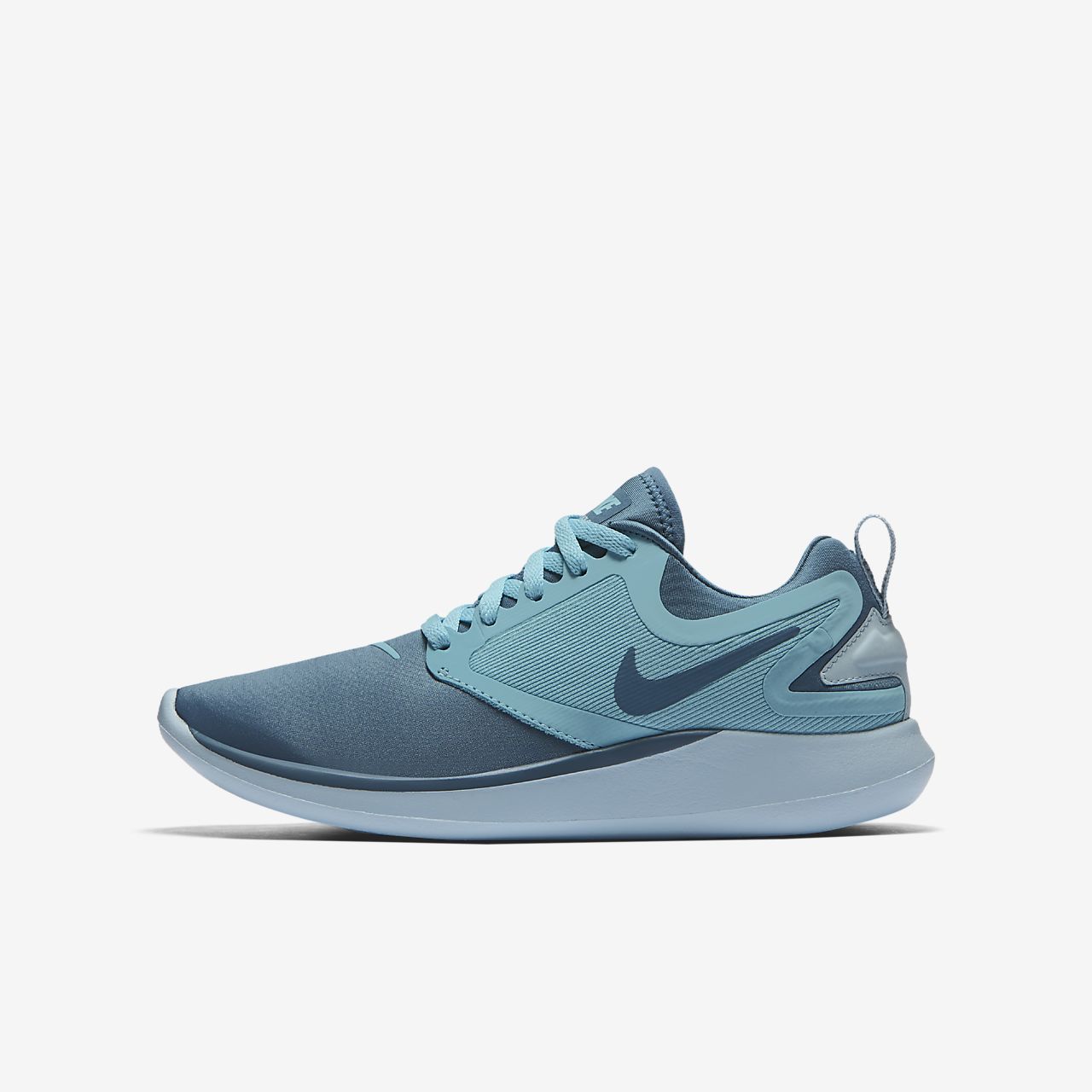 Nike LunarSolo Girls Running Shoes Blue/Black/White pE7839U Nike LunarSolo Girls Running Shoes Blue/Black/White pE7839U