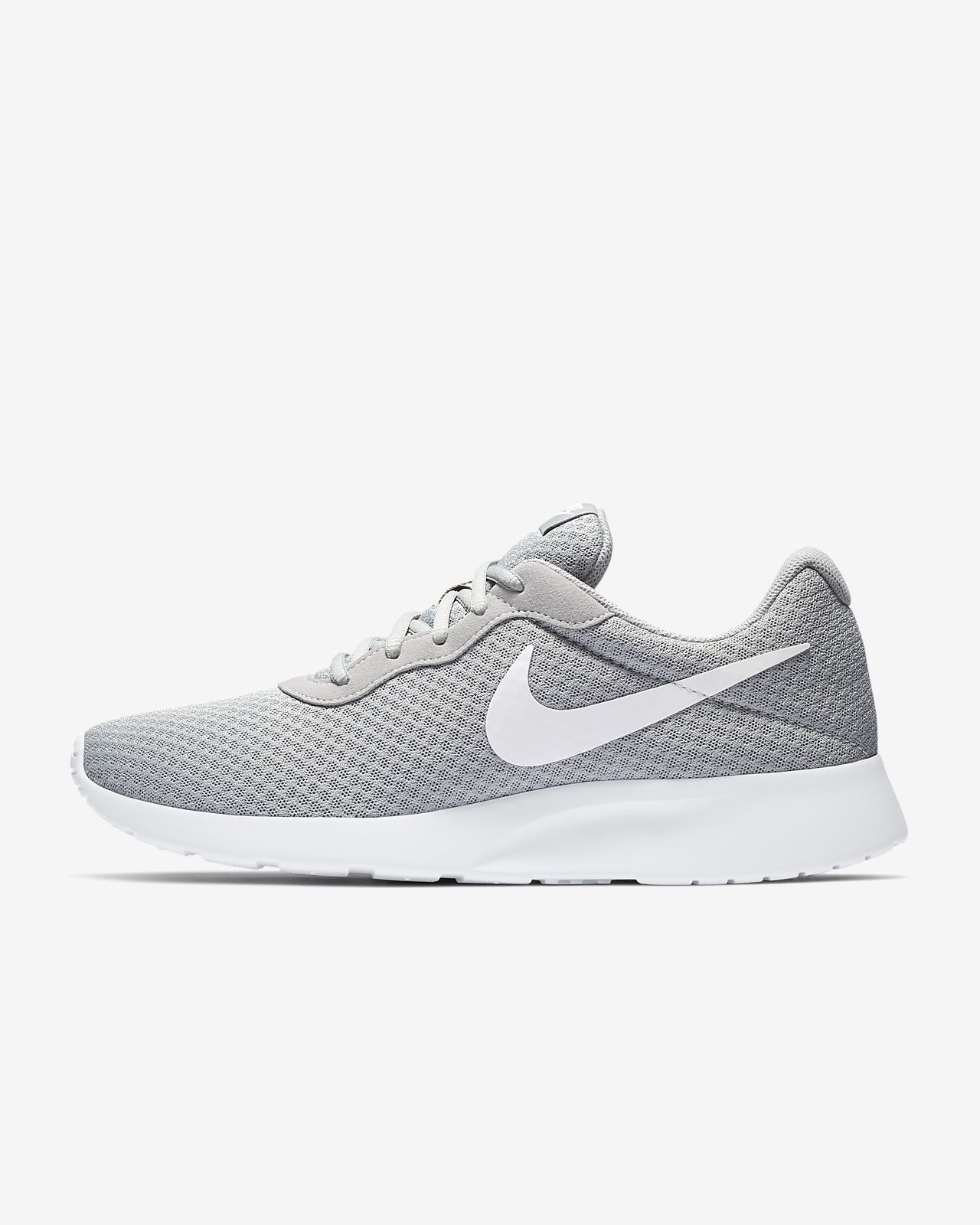 nike tanjun grey white