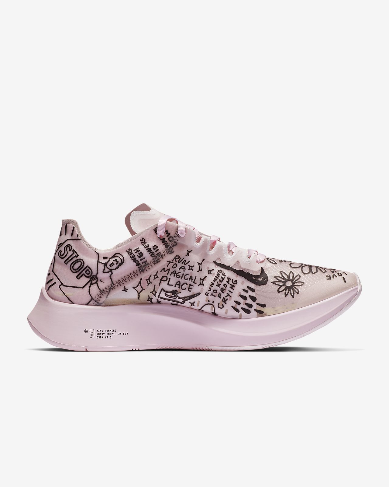 nike zoom fly sp fast nathan bell running shoe