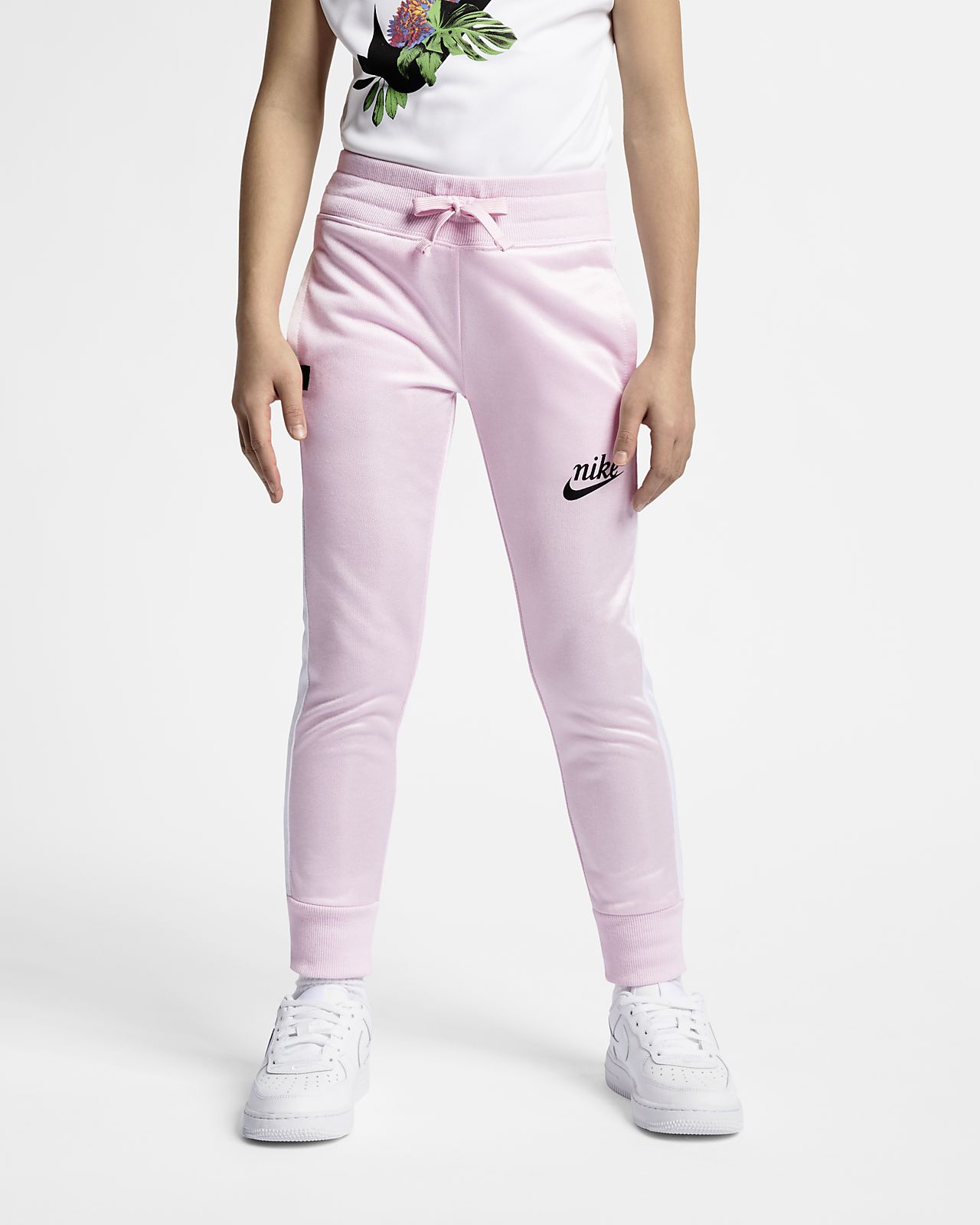 nike pink trousers