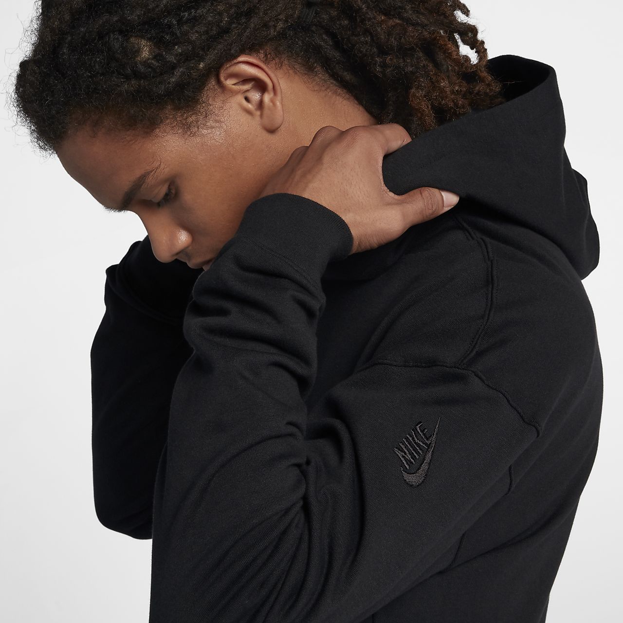 nike men's lbj pullover hoodie