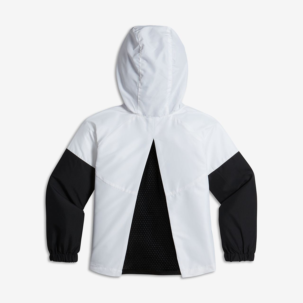 nike windbreaker white