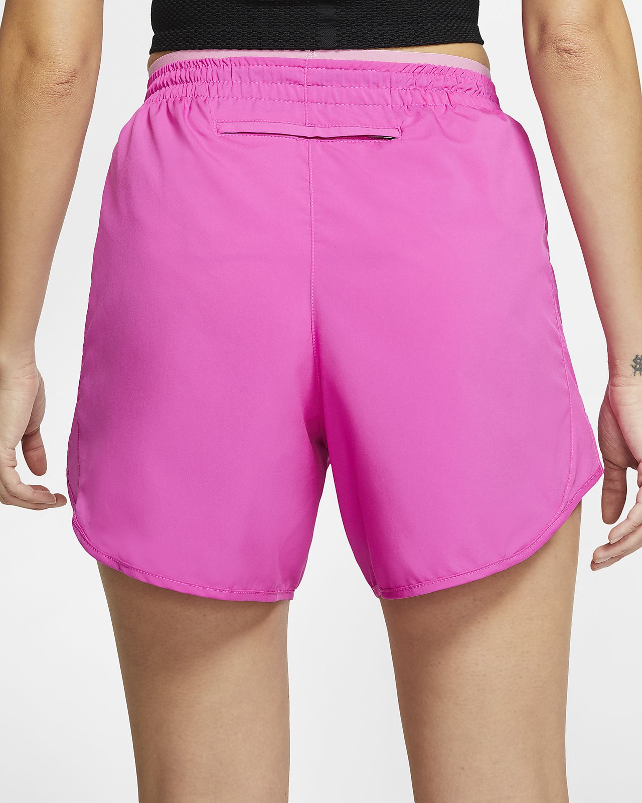 pink nike tempo shorts