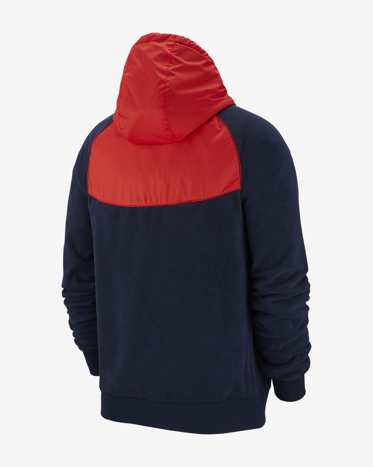 nike sportswear hoodie red