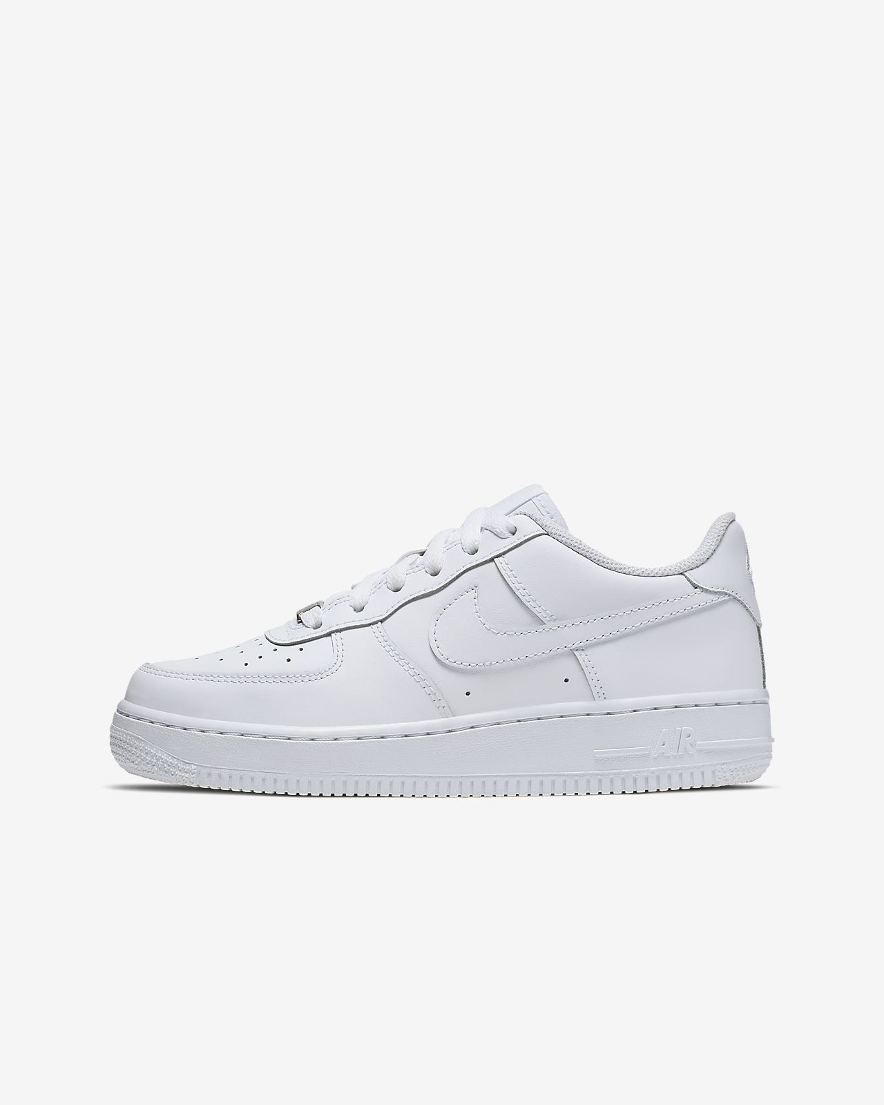 all white nike air forces