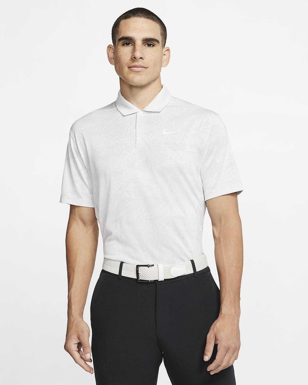nike camo golf polo