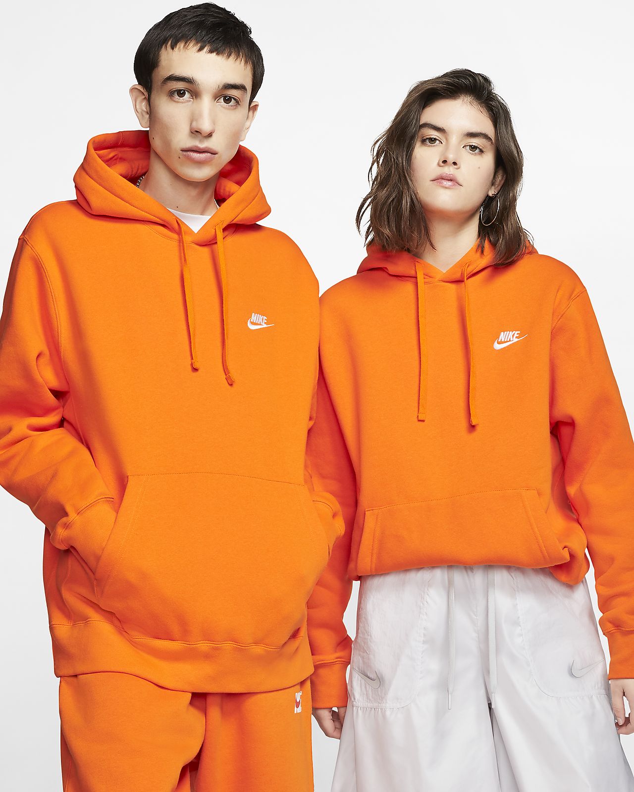 nike orange hoodie