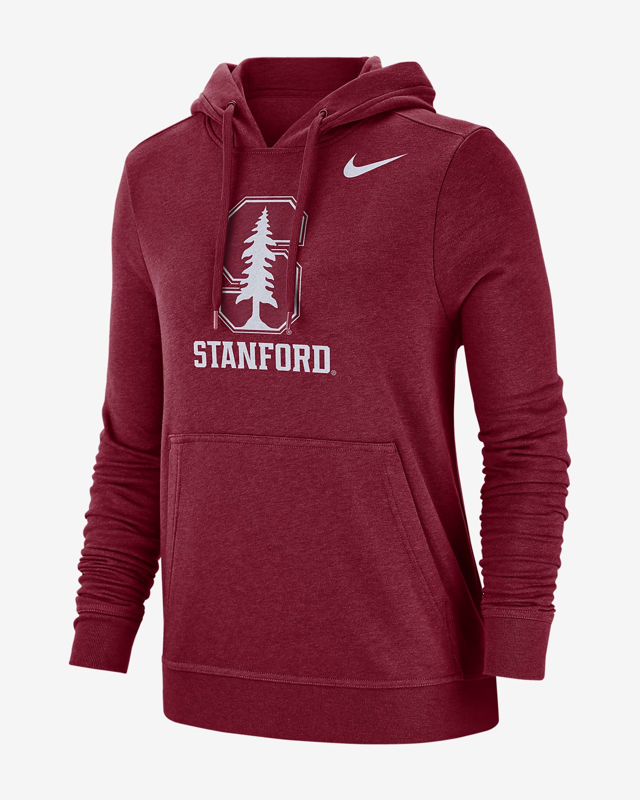 Nike College Club Fleece (Stanford) Women's Pullover Hoodie Nike College Club Fleece (Stanford) Women's Pullover Hoodie