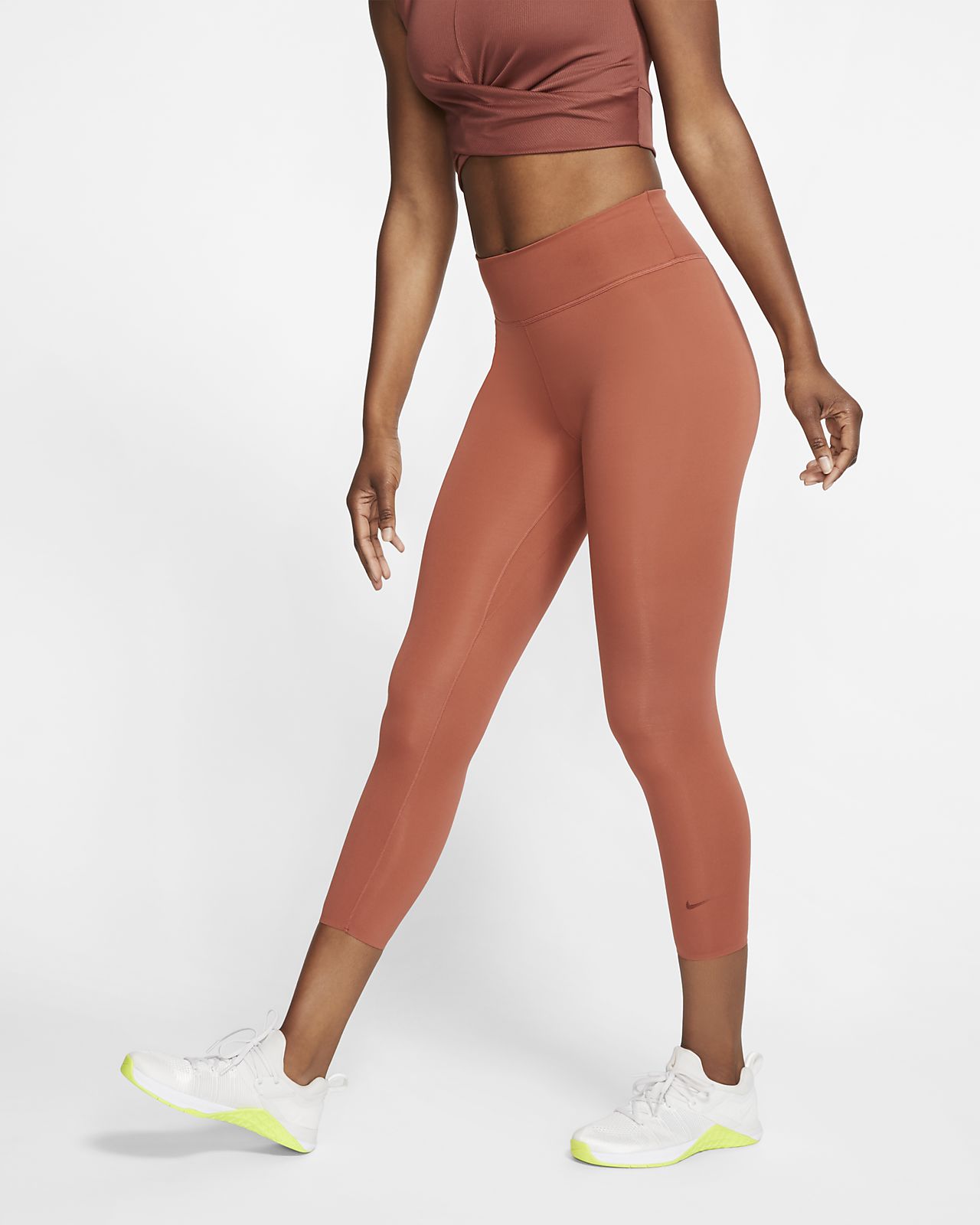 nike one luxe crop