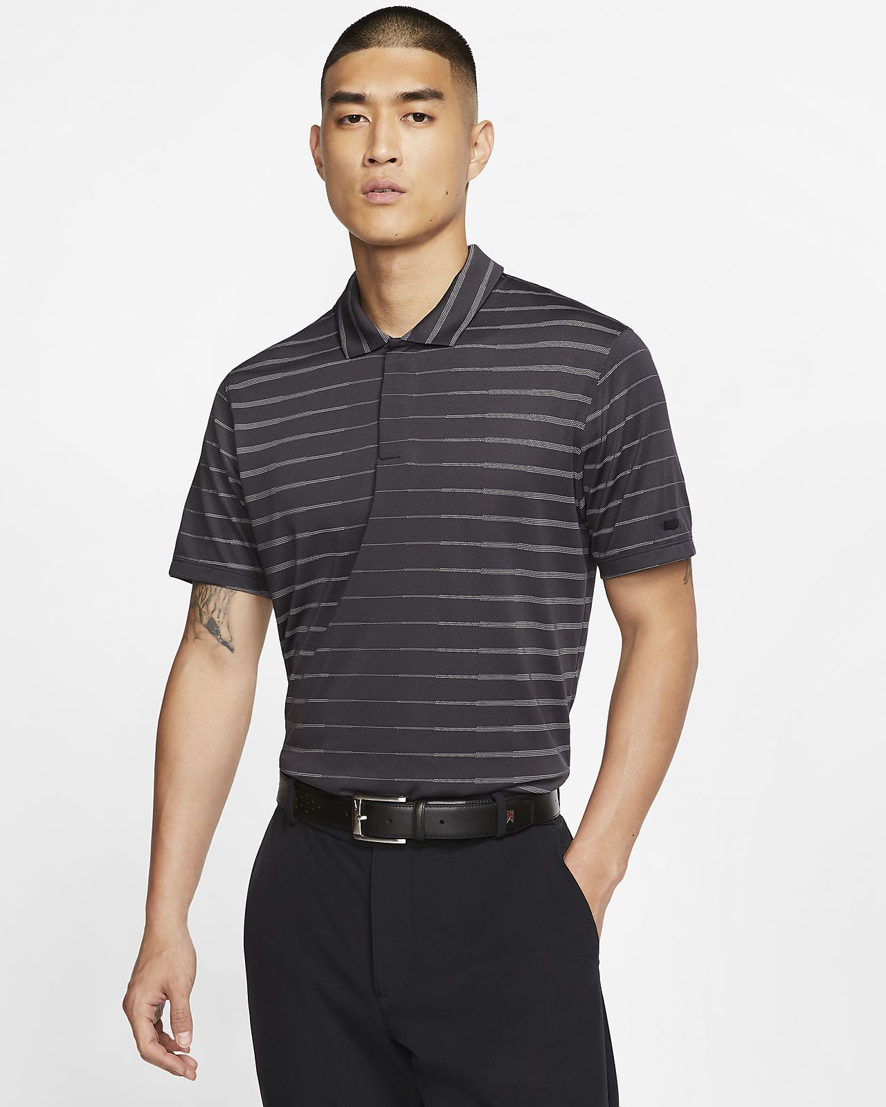 tiger woods nike dri fit golf shirt