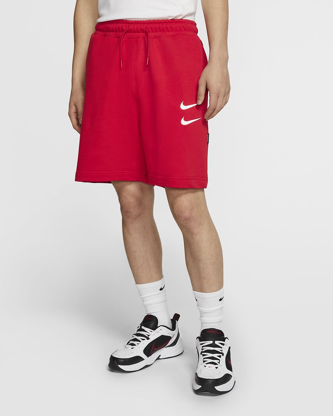 mens nike swoosh shorts