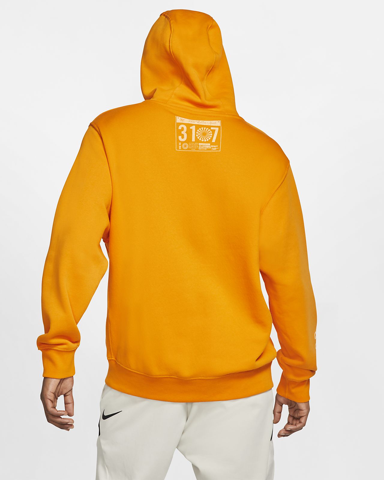 mens yellow nike sweatshirt